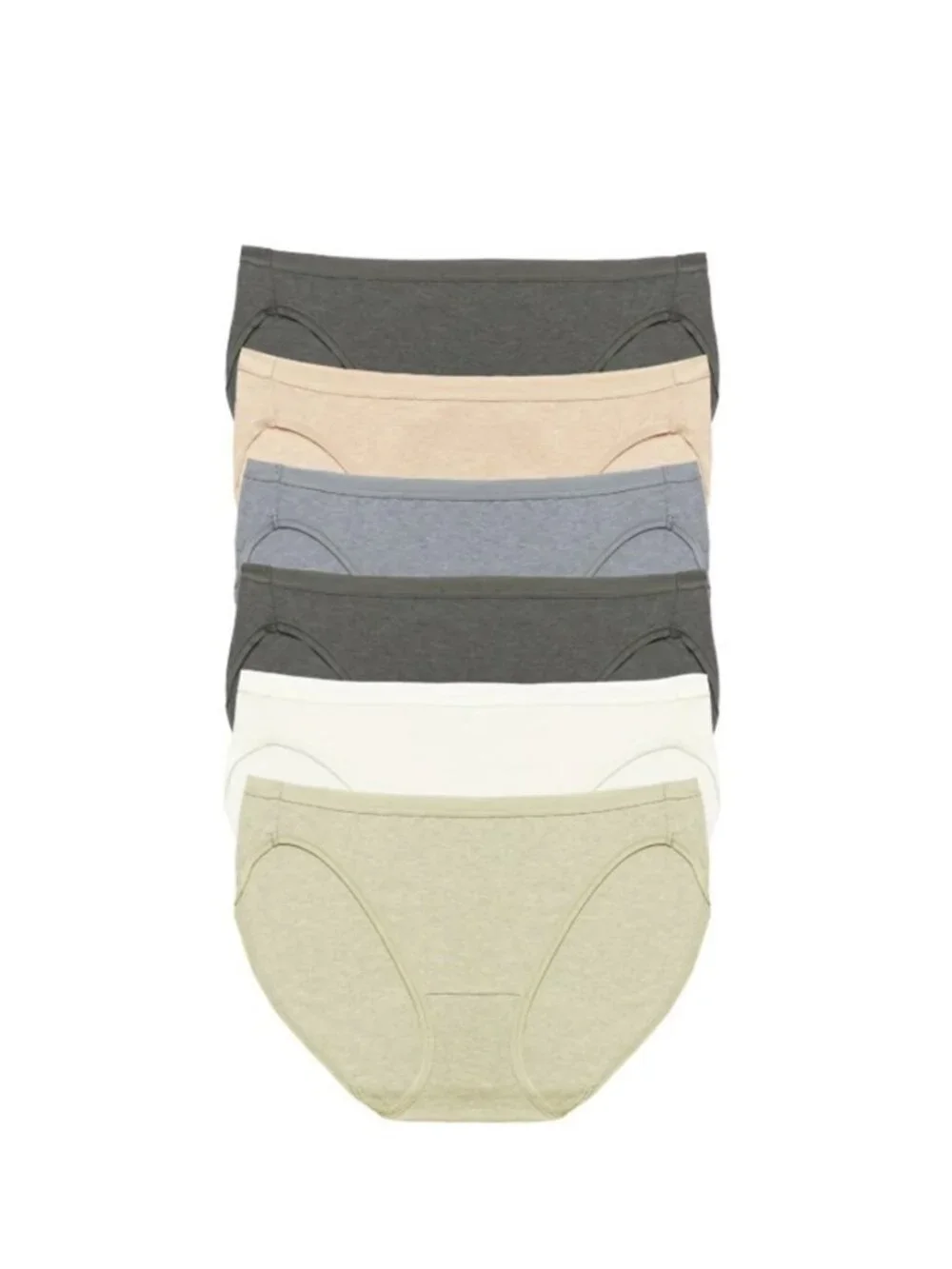 Felina Organic Cotton Stretch Organic Cotton Bikini 6-Pack New M - Picture 3 of 8